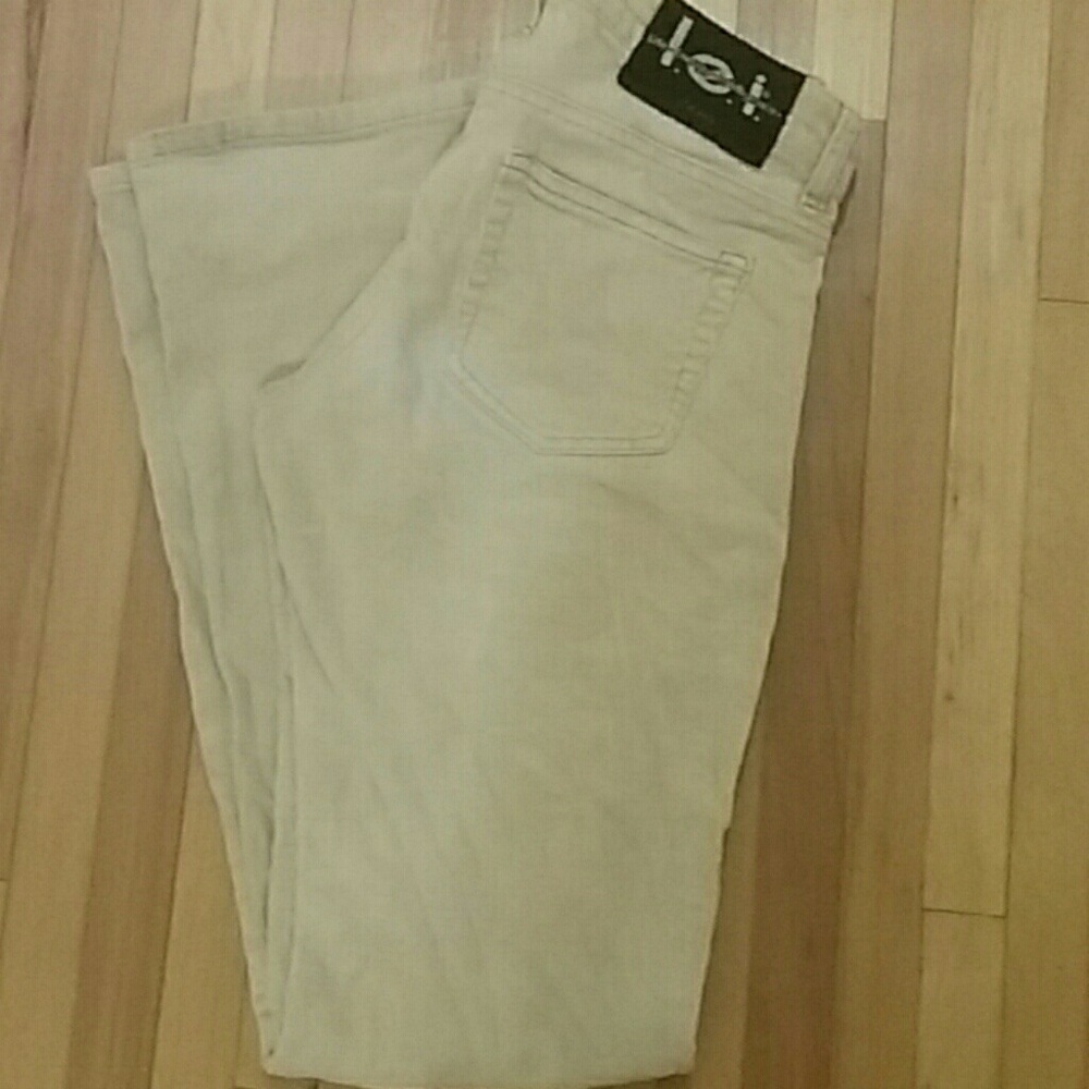 Bootcut tan corduroy